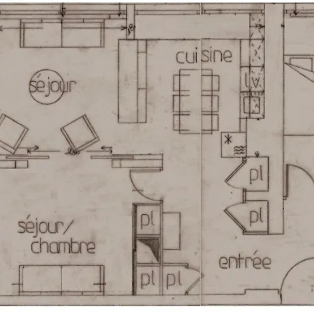 Renove Pour 6 Personnes Avec Balcon, Au Pied Des Pistes Et Wifi - Fr-1-455-104 Lejlighed *